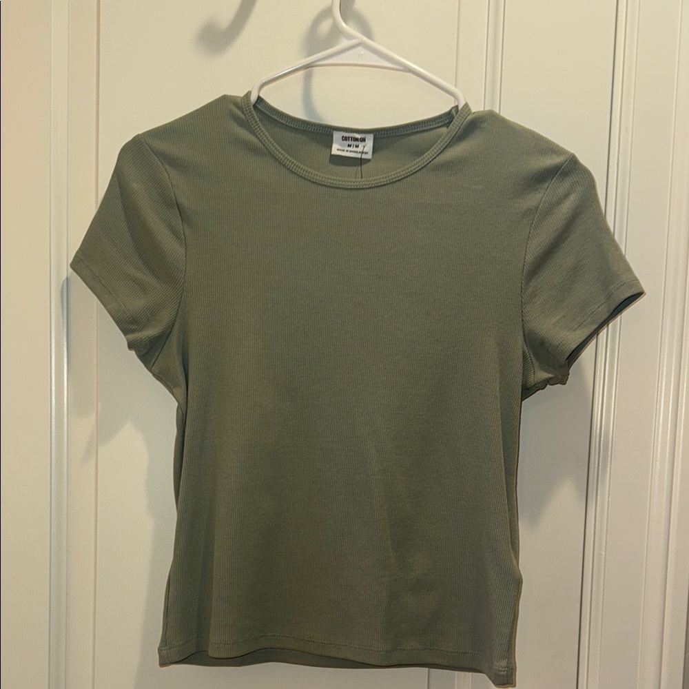 Cotton On Light Green Short Sleeve Tee